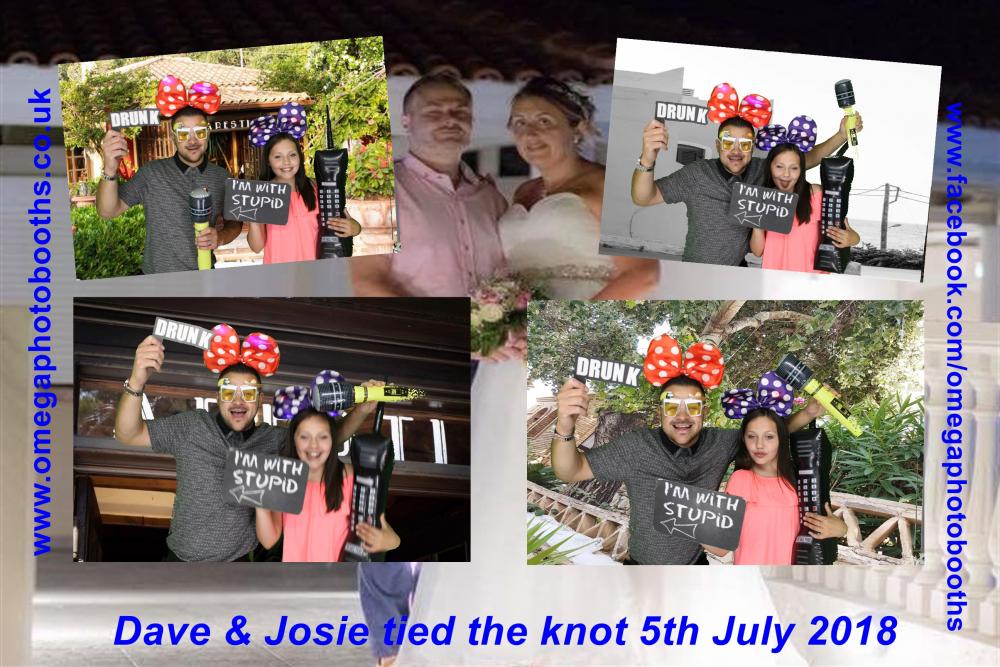 Josie & Dave's wedding  | View more photos from the event at gallery.omegaphotobooths.co.uk/u/Omega-Photobooths/Josie-Daves-wedding